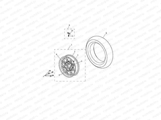 Rear Wheel