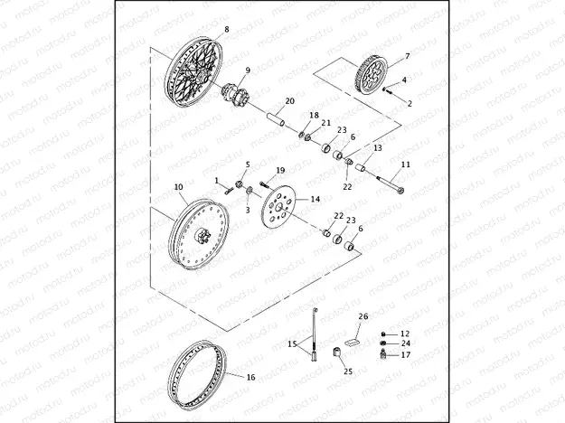 REAR WHEEL