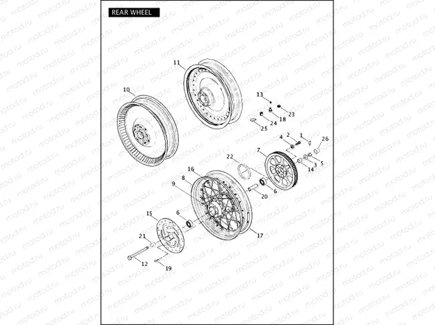 REAR WHEEL