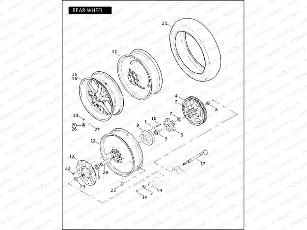REAR WHEEL