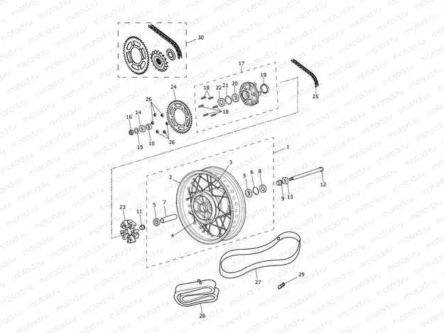 Rear Wheel