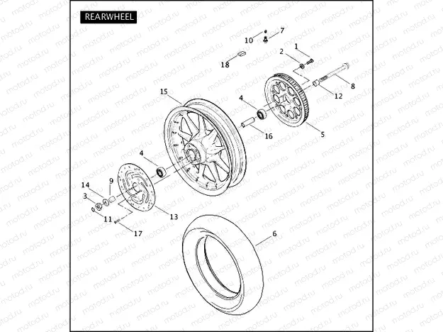 REAR WHEEL