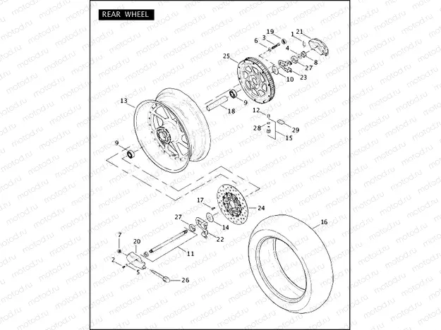 REAR WHEEL