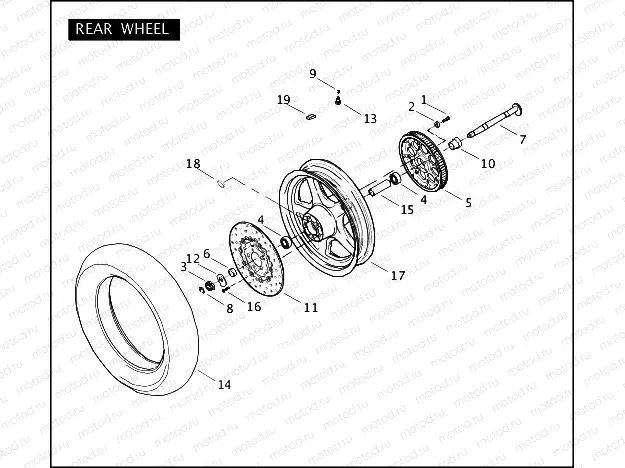 REAR WHEEL