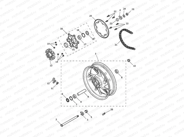 Rear Wheel