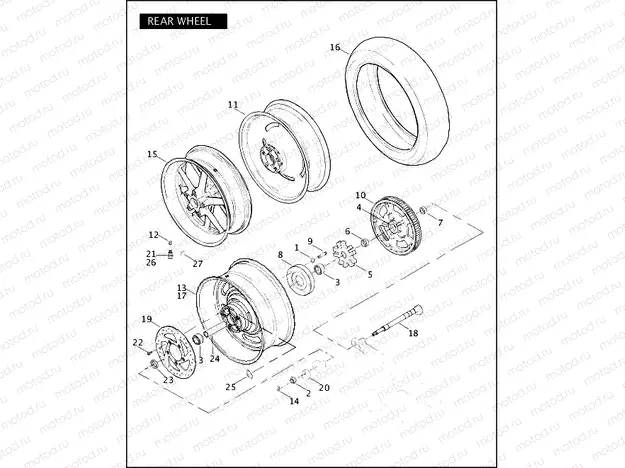 REAR WHEEL