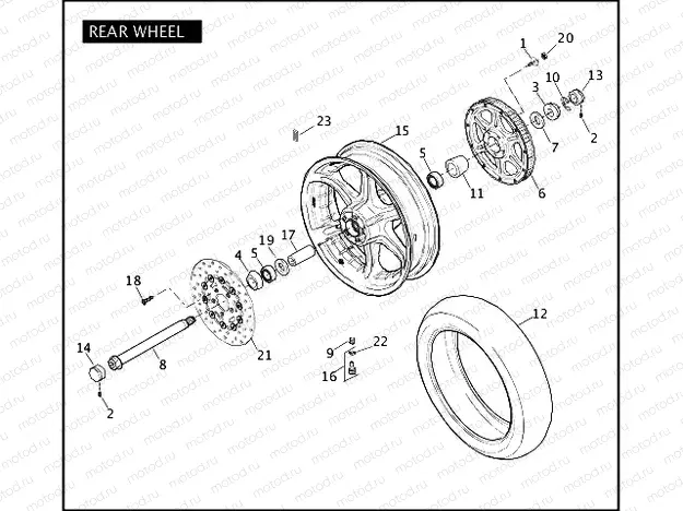 REAR WHEEL
