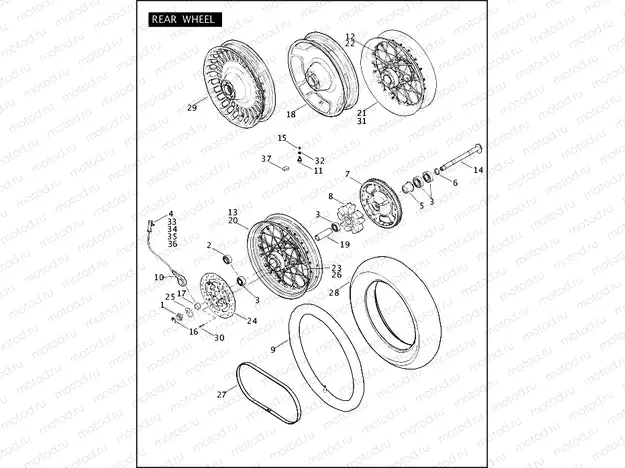 REAR WHEEL