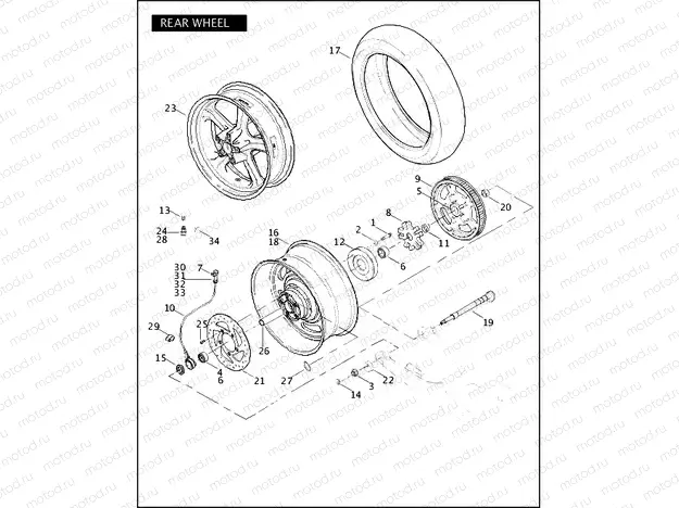 REAR WHEEL