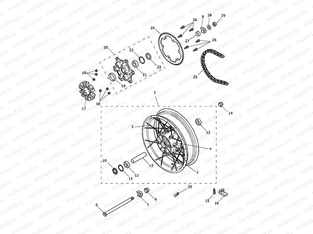Rear Wheel