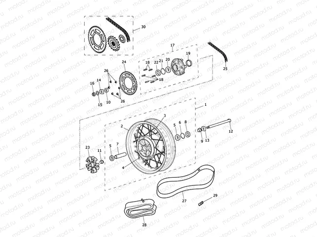 Rear Wheel