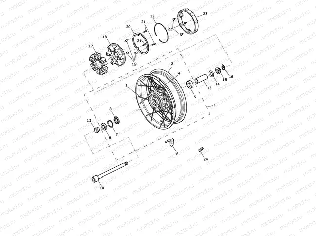 Rear Wheel