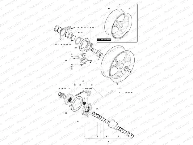 Rear Wheel Assembly