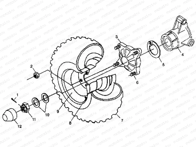 REAR WHEEL DRIVE - A99CH33CB (4945964596c008) | REAR WHEEL DRIVE - A99CH33CB (4945964596c008)