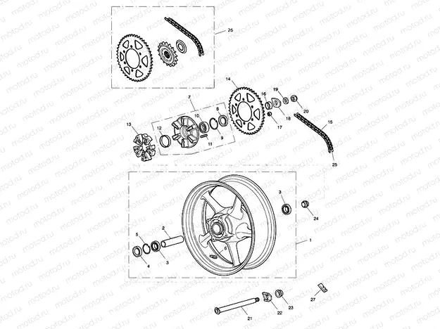 Rear Wheel & Final Drive