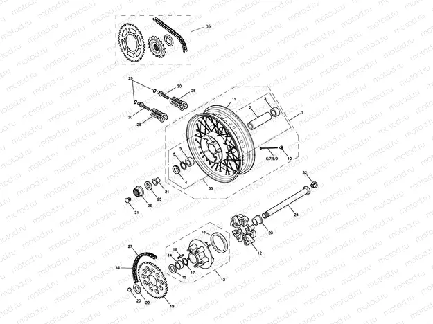 Rear Wheel & Final Drive