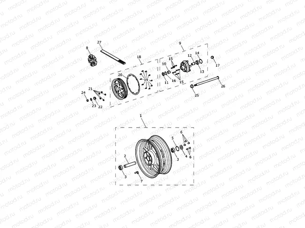 Rear Wheel & Final Drive