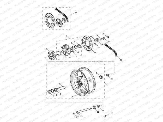 Rear Wheel & Final Drive