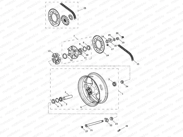 Rear Wheel & Final Drive