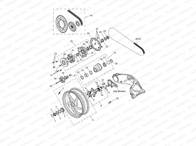 Rear Wheel & Final Drive
