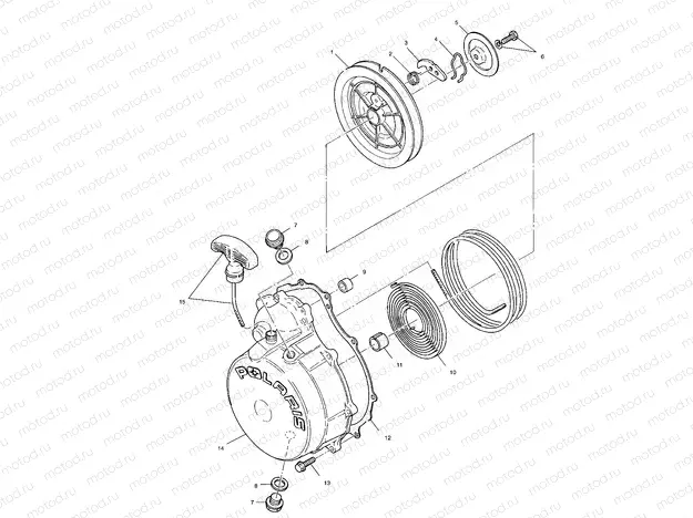 RECOIL STARTER - A99CH50EB (4949114911d013) | RECOIL STARTER - A99CH50EB (4949114911d013)