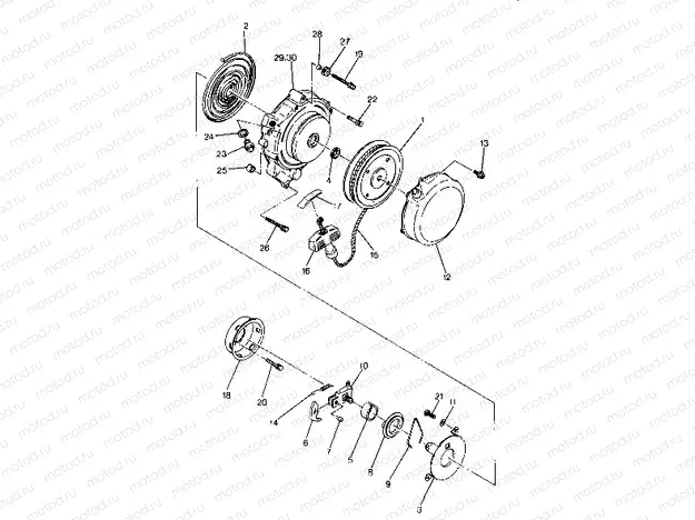 Recoil Starter Assembly (4917741774042A) | Recoil Starter Assembly (4917741774042A)