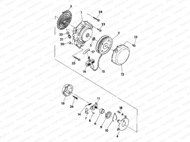 Recoil Starter Assembly (4918541854048A) | Recoil Starter Assembly (4918541854048A)