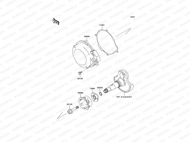 Recoil Starter(-VF360AE607660)