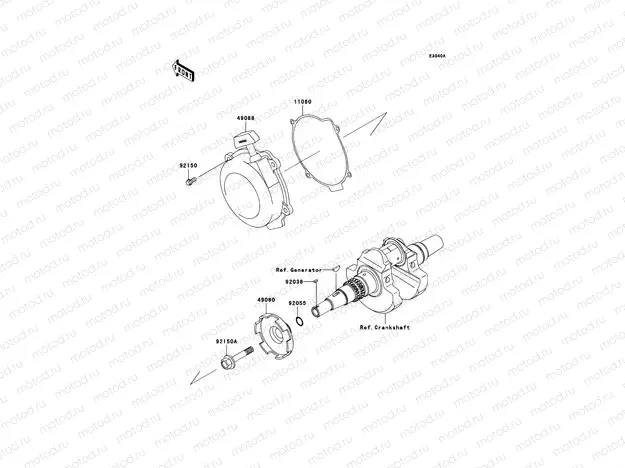 Recoil Starter(VF650AE640352-)