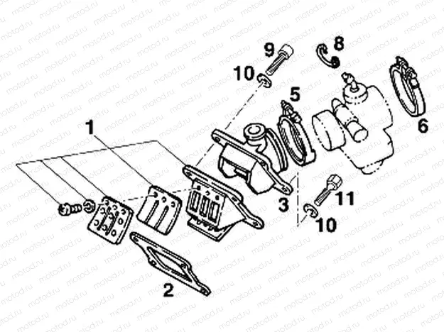 REED VALVE CASE