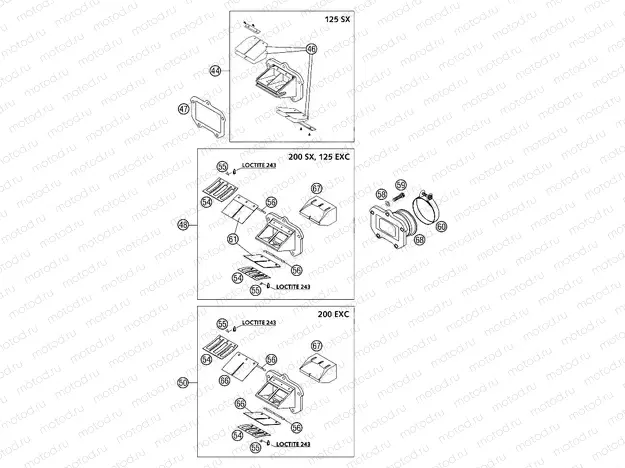 REED VALVE CASE