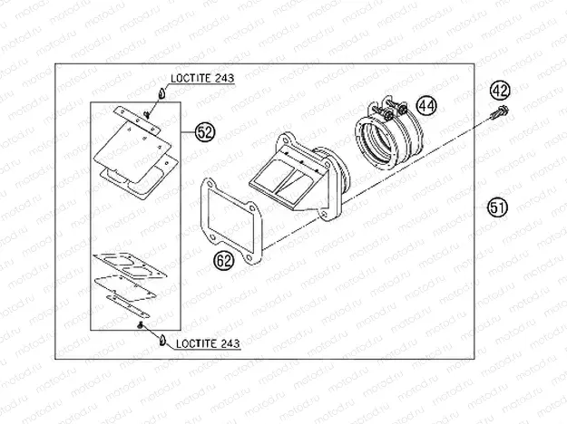 REED VALVE CASE