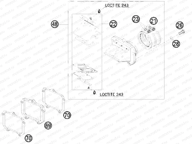 REED VALVE CASE