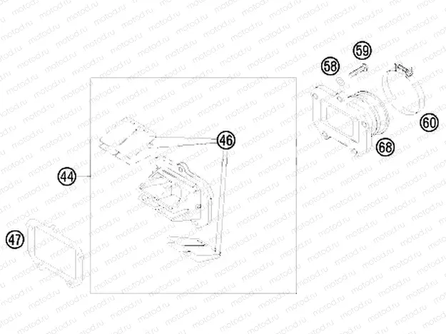 REED VALVE CASE