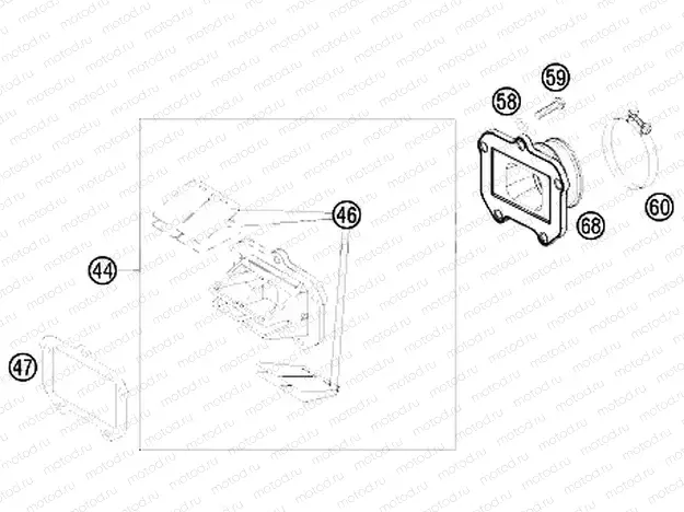 REED VALVE CASE
