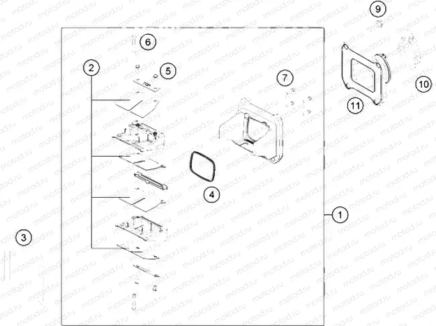REED VALVE CASE