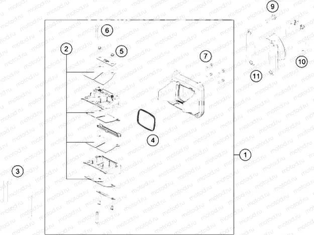 REED VALVE CASE