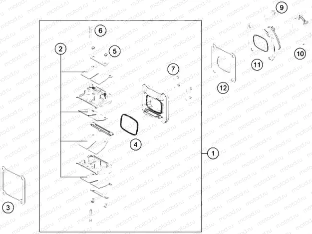 REED VALVE CASE