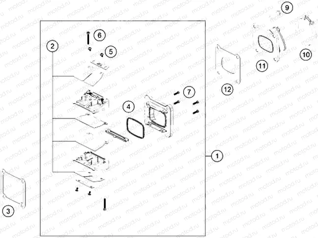 REED VALVE CASE