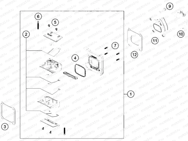 REED VALVE CASE
