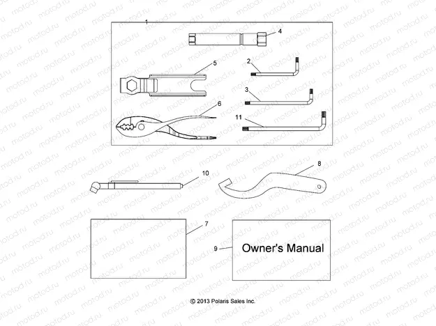 REFERENCES | REFERENCES, TOOL KIT and OWNERS MANUAL - A15DAH32EJ (49ATVTOOL14325)