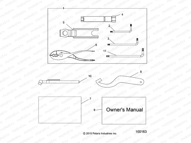 REFERENCES | REFERENCES, TOOL KIT and OWNERS MANUAL - A16DAH57A1 (100163)