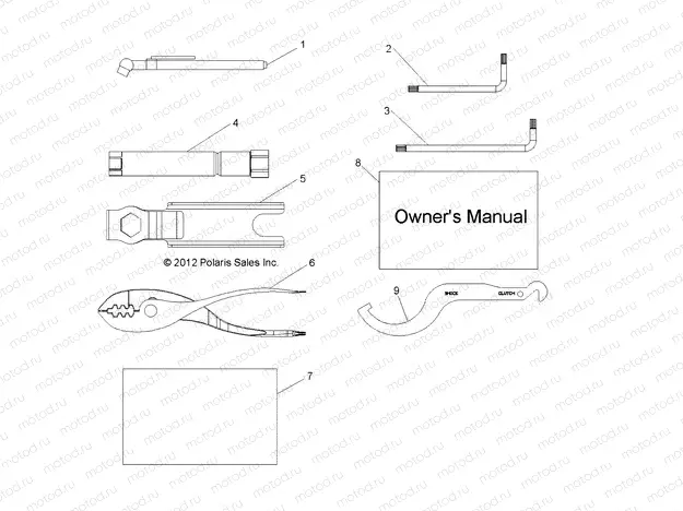 REFERENCES | REFERENCES, TOOL KIT and OWNERS MANUAL - R13JT9EFX (49RGRTOOL13RZRXP900I)