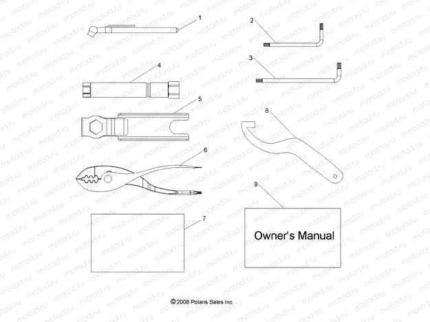 REFERENCES | REFERENCES, TOOL KIT and OWNERS MANUAL - Z14VH76AC/AD/EAI/EAK/EAJ/EAL/EAW (49RGRTOOL09RZR)