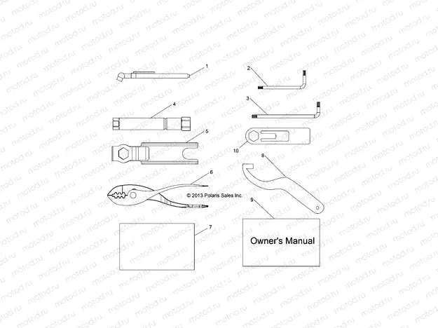 REFERENCES | REFERENCES, TOOL KIT and OWNERS MANUAL - Z18VHA57B2 (49RGRTOOL14RZR570)