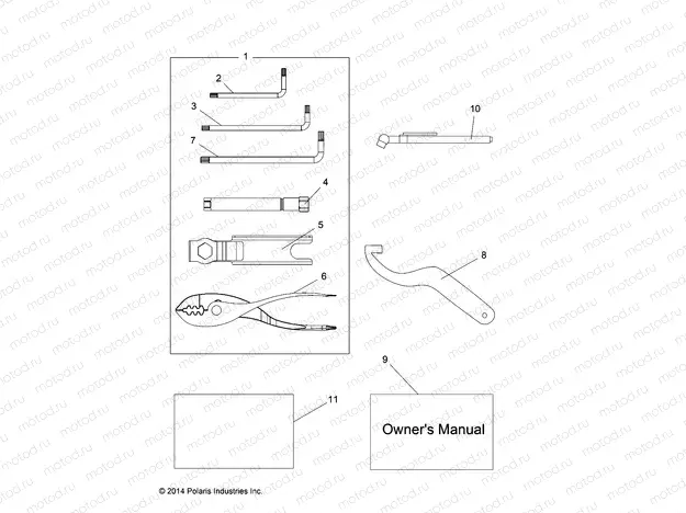 REFERENCES | REFERENCES, TOOL KIT and OWNERS MANUALS - R18RVAD1N1 (49RGRTOOL15DCREW)