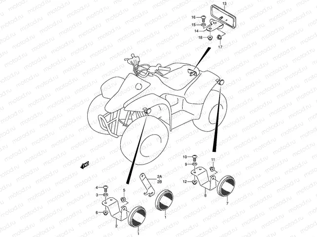 REFLECTOR ASSY (P28)