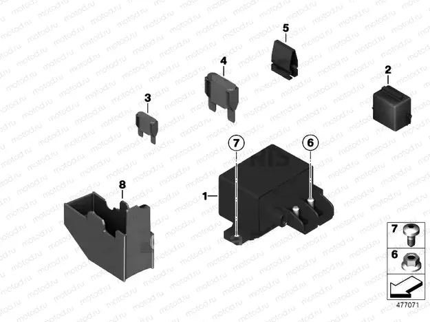 Relays and fuses