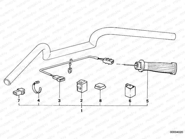 Retrofit kit, heated handle