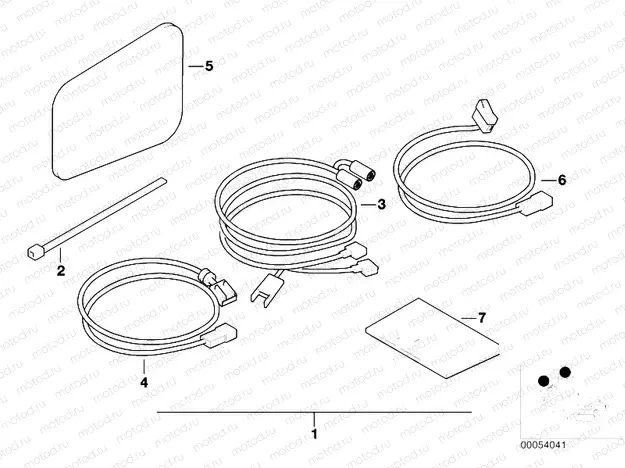 Retrofit kit, mirror heating